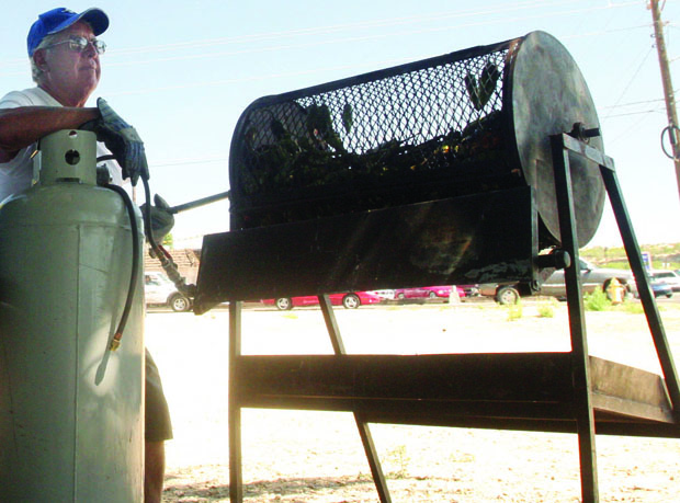 Roasting Chiles